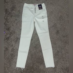White kohl’s skinny jeans